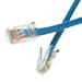 C&E 5 pack Cat6 Ethernet Patch Cable Bootless Blue 7 Feet CNE478154