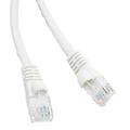 eDragon CAT5E Hi-Speed LAN Ethernet Patch Cable Snagless/Molded Boot 4 Feet White Pack of 10