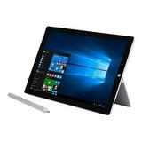 Microsoft Surface Pro 3 - Tablet - Core i7 4650U / 1.7 GHz - Win 10 Pro - 8 GB RAM - 512 GB SSD - 12 touchscreen 2160 x 1440 (Full HD Plus) - HD Graphics 5000 - Wi-Fi - silver - Used