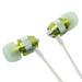 Super Bass Noise-Isolation Metal 3.5mm Stereo Earbuds/ Headset/ Handsfree for Lenovo P2 ZUK Z1 K8 Note K8 Plus A6000 K6 A Plus YOGA Tab 3 Plus (Green) - w/ Mic