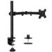 Mount-It! Single Monitor Arm Mount | Height Adjustable Articulating Tilt | Fits 19-32 inch Screens
