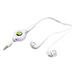 Premium Sound Retractable Headset Hands-free Earphones Mic Compatible With Samsung Galaxy Tab 2 7 10.1 Sky S9+ S9 S8 active S7 Active S6 Active Note8 J7 V (2017) Sky Pro Perx G6Q