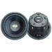 Lanzar 12in Car Subwoofer Speaker - Black Non-Pressed Paper Cone Stamped Plastic Basket Dual 4 Ohm Impedance 1600 Watt Power - MAXP124D