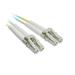 eDragon 10 Gigabit Aqua Fiber Optic Cable LC/LC Multimode Duplex 50/125 3 Meter (10 Foot)