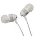 Super Bass Noise-Isolation Stereo Earbuds/ Earphones for Motorola One One Power Sony Xperia XA2 Plus BLU C5 Studio G4 C4 (White) - w/ Mic + MND Stylus