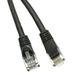 C&E 10-Feet Cat6a Black Ethernet Patch Cable Snagless/Molded Boot 500 MHz - Pack of 5 (CNE15232)