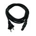 Kentek 15 Feet FT AC Power Cable Cord for SHARP XL-DV60 XL-ES50 XL-MP60 STEREO