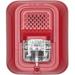 System Sensor Chime Strobe Wall Red