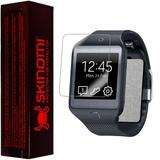 Skinomi Brushed Aluminum Skin+Screen Protector for Samsung Galaxy Gear 2 Neo