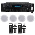 Technical Pro 1500 Watt Home Karaoke Machine System+(4) 8 Ceiling Speakers