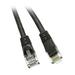 C&E 50-Feet Cat5e Snagless/Molded Boot Ethernet Patch Cable 5-Pack - Black (CNE47710)