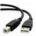 2 pack black 10 ft hi speed usb 2.0 printer scanner cable type a male to type b male for hp canon lexmark epson dell