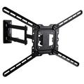 VideoSecu Full Motion TV Wall Mount for most 26 32 39 42 43 46 47 48 49 50 55 LED LCD Plasma HDTV Display Tilt Swivel Flat Panel Screen Articulating Bracket with VESA 600x400/400x400mm BD5