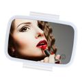 Tomshoo Car Sun Visor Mirror with LED Lights Makeup Sun-shading Cosmetic Mirror Adjustable Vanity Mirror Clip on Automobile Touch Screen Make Up Mirror