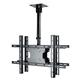 VideoSecu Adjustable Tilt Swivel Dual TV Ceiling Mount for 32 -70 Double LED LCD Plasma OLED HDTV Flat Panel Screen with VESA 600x400/400x400/400x200/300x300/200x200/200x100/100x100/75x75mm BXB