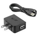 LG OEM Rapid Home Wall AC Charger USB Adapter Cable MicroUSB Data Sync Cord Black Q3O for Samsung Galaxy Tab A 10.1 S 10.5 8.4 - Sony Xperia Z 10.1 Z2 Tablet