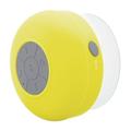 Soundplus Waterproof Portable Bluetooth Shower Speaker 6 Hrs Playtime with Built in Mic Yellow