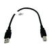 Kentek 1 Feet FT USB Cable Cord For HP DESKJET D1550 D1558 D1560 D1568 D1660 D2430 D2445 D2460 Printer Black