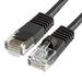 Black Gold Plated 50FT CAT5 CAT5e RJ45 PATCH ETHERNET NETWORK CABLE 50 FT For PC Mac Laptop PS2 PS3 XBox and XBox 360 to hook up on high speed internet from DSL or Cable internet.