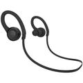 Sweatproof Hi-Fi Sports Headset Wireless Earphones Mic Premium Sound Earbuds Handsfree [Black] Compatible With Nokia 3.1 Plus - Samsung Galaxy S10e S10+ S10 Halo