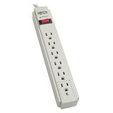 Tripp Lite 6 Outlet Surge Protector Power Strip 4ft Cord & $20 000 INSURANCE (TLP604)