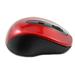 Sanoxy 2.4G Wireless Ergonomic Optical Precise Mouse exchangeable 500/1000 DPI High Resolution Computer Mouse Red