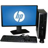 Used HP 6200 SFF Desktop PC with Intel Pentium G620 Processor 16GB Memory 22 LCD Monitor 1TB Hard Drive and Windows 10 Pro