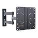 VideoSecu Articulating TV Wall Mount for most 22-43 LED LCD Some LED up to 47 VIZIO E241-B1 E280-A1 D32h-C1 E32-C1 E390-B1 Tilt Swivel Full Motion Bracket with VESA 200x200mm B65