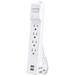 CyberPower P403URC1 Home Office Surge-Protector 4-Outlet Power Strip with 2 USB Ports 3-Foot Cord