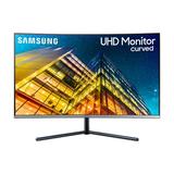 SAMSUNG 32 Class Curved 4K UHD (3840 x 2160) 60Hz 4ms Monitor- LU32R590CWNXZA