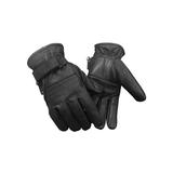 Redline Men s Anti-Vibration Gel Palm Gator Lining Leather Gloves G-056GS (M)