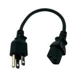 Kentek 1 Feet Ft AC Power Supply Cord Cable Plug for Microsoft Xbox 360 Brick Charger Adapter