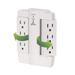 Swiveling Electrical 6 Outlet Strip Tap Surge Protector