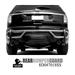 Black Horse Rear Bumper Guard 8D047018SS For 11-15 Ford Explorer Stainless Steel Rear Bumper Guard