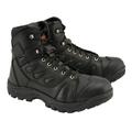 Milwaukee Leather MBM9115 Men s Black Leather 6-Inch Swat Style-Tactical Motorcycle Rider Biker Boots 15