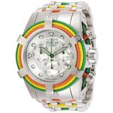 Invicta Bolt Swiss Ronda Z60 Caliber Men's Watch - 53mm Steel Red Yellow Green (27496)