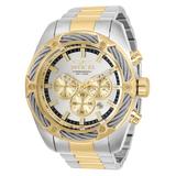 Invicta Bolt Chronograph Men's Watch - 52mm Steel Gold (31437)