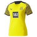 Puma Frau Borussia Dortmund Saison 2021/22 Spielausrüstung, GameKit Home Game-Kit, Cyber Yellow Black, L