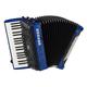 Hohner Bravo III 96 silent key blue