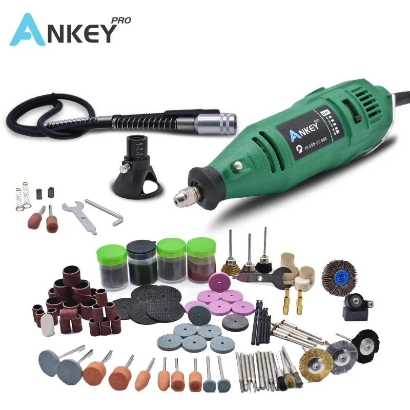 Mini-outil de broyeur électrique 180W, outils électriques de ciselure Dremel, stylo rotatif électrique, outil de broyage, machine de bricolage, foret de ciselure rotatif