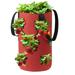 DYstyle Hanging Strawberry Planting Grow Bags With Handles Thicken Vegetable Potato Greenhouse Planting Container Bag Garden Pot Storage