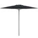 Atlin Designs 7.5 Patio Beach Umbrella in Black