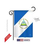 Breeze Decor 58160 Nicaragua 2-Sided Impression Garden Flag - 13 x 18.5 in.