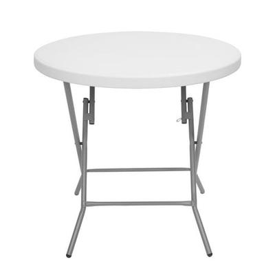 Josliki 32 Round Folding Commercial, Black Round Card Table And Chairs