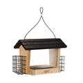 Cedar - 6QT Hopper bird feeder w/suet