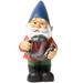 â€ŽVp home - Gnome Solar Powered LED Outdoor Decor Garden Light 6x13 inch Blue