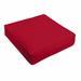 Sorra Home Crimson Red Indoor/Outdoor Deep Seating Cushion Corded