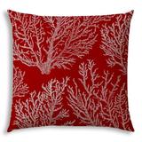 Joita Home Joita SEA OF CORAL Polyester Throw Pillow with Sewn Closure