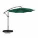 Villacera 10ft Offset Outdoor Patio Umbrella Blue