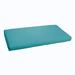 Sorra Home Aqua Blue Indoor/Outdoor Bench Cushion Bristol